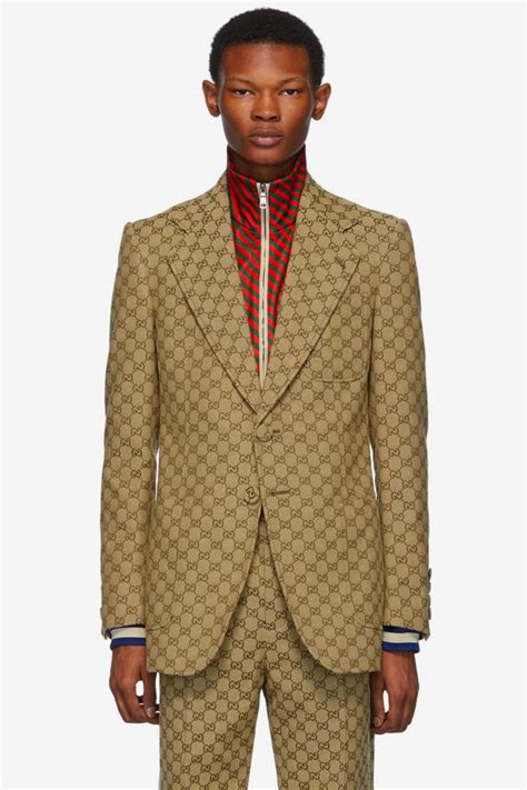 gucci male suit|Gucci warm up suits men.